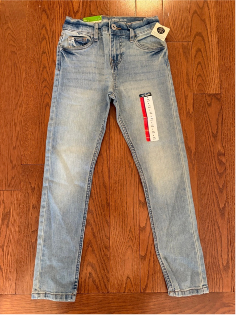Boys George Light Blue Slim Fit Jeans Size 8